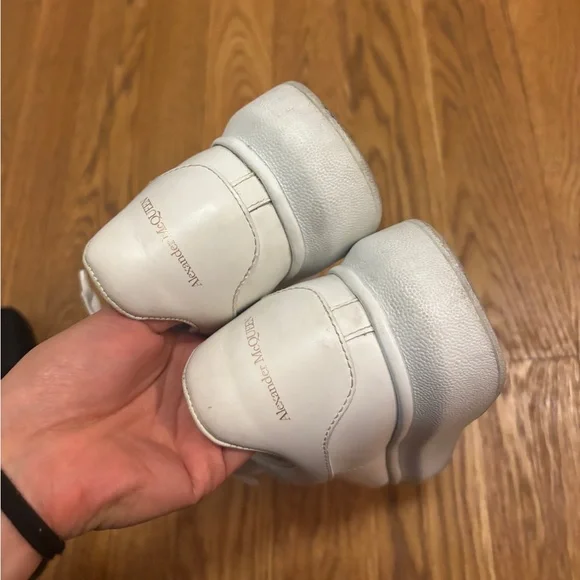 Alexander McQueen white platform sneakers - Picture 4 of 8